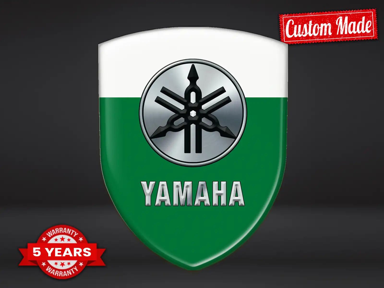 Yamaha Logo Tous Véhicules Pro Max Résistants Disposition Chic